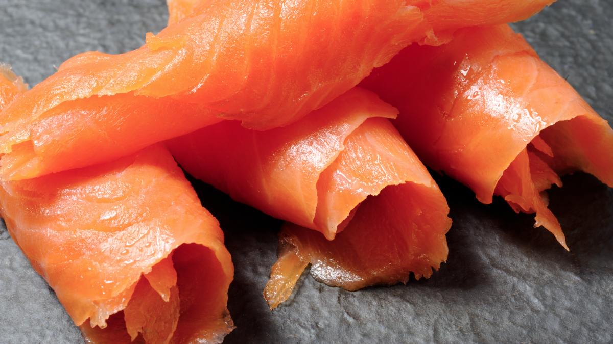 smoked salmon